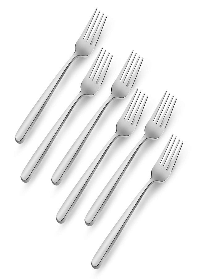 Kishco Stainless Steel Serene Dessert Fork 4 MM - Pack of 6 - Image 2